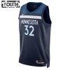 Dres Minnesota Timberwolves Karl Anthony Towns 32 Nike 2022-23 Icon Edition Navy Swingman - Dječji